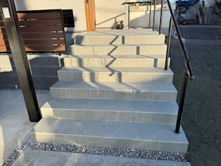 アプローチ階段