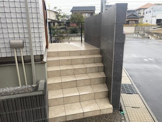 アプローチ階段