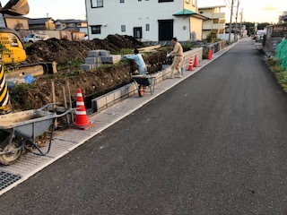 いなべ市　外構工事